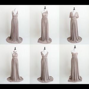 Leah Maria Couture Maternity Convertible Gown M